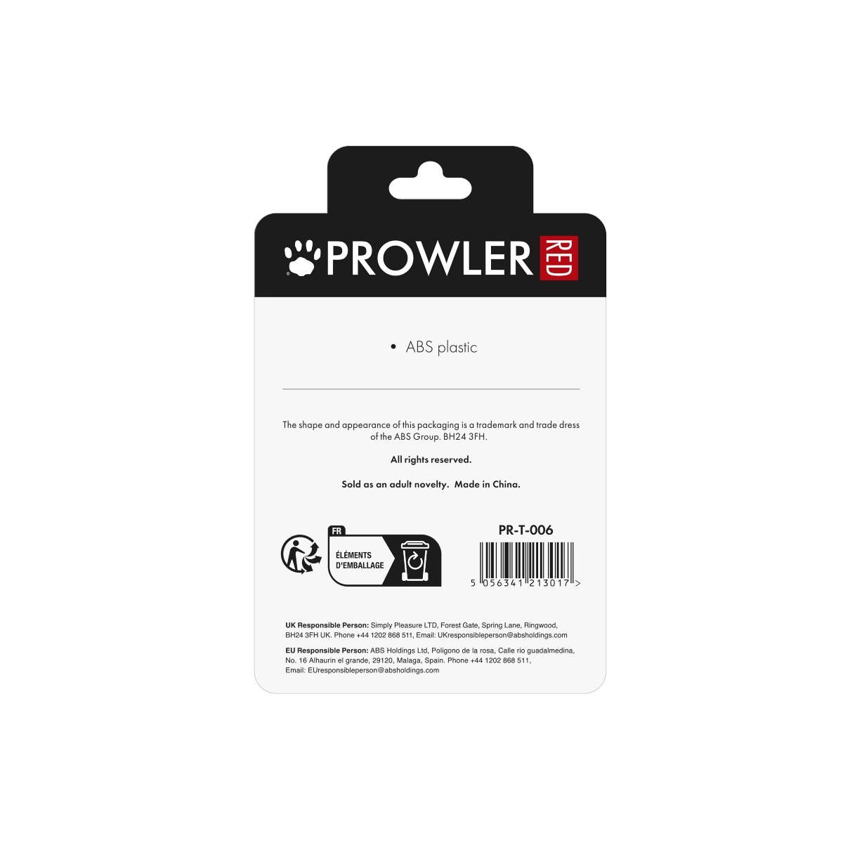 Prowler RED Toppers Collection