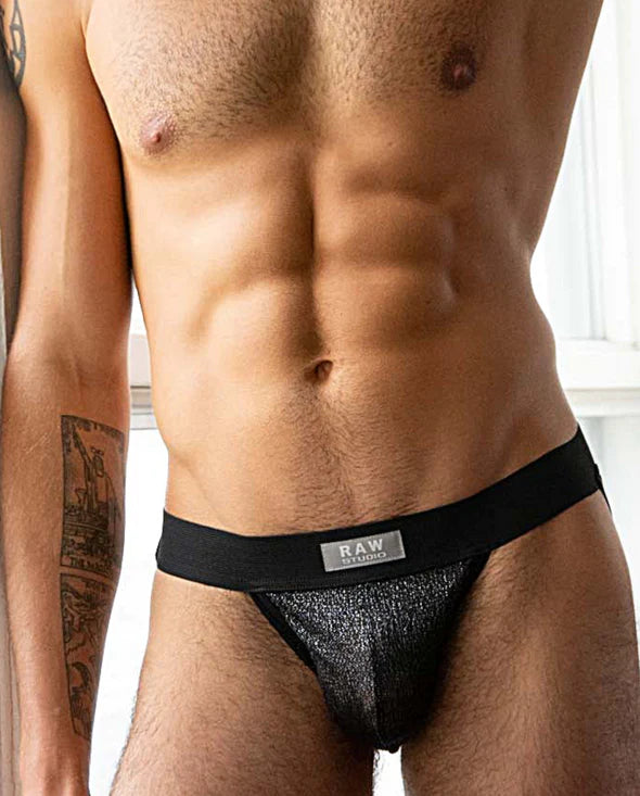 Raw Studio Black Sheer Silver Twinkle