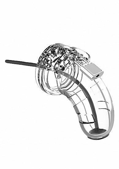 Copy of Shots - ManCage - Model 17- Chastity - 5.5" - Cage w Silicone Urethal Sounding