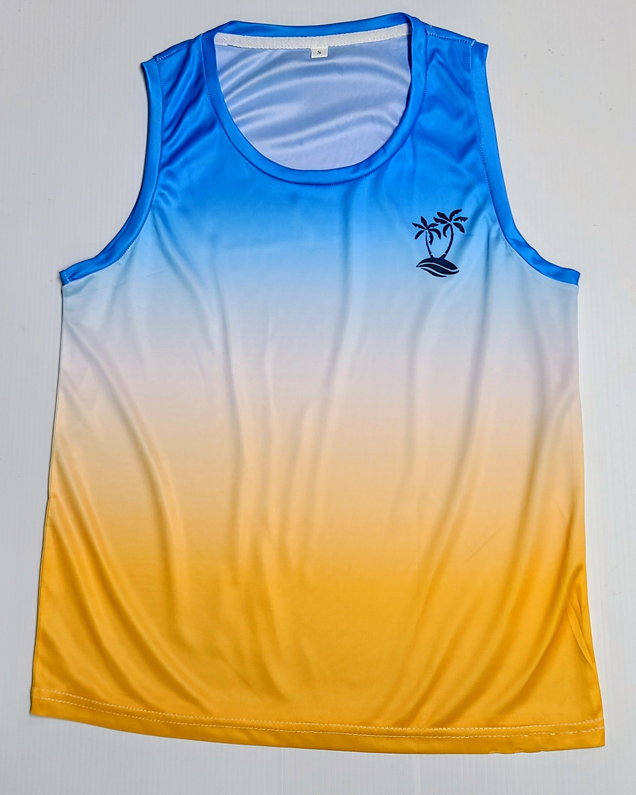 Sandy Shores Palm Tree Tank Top