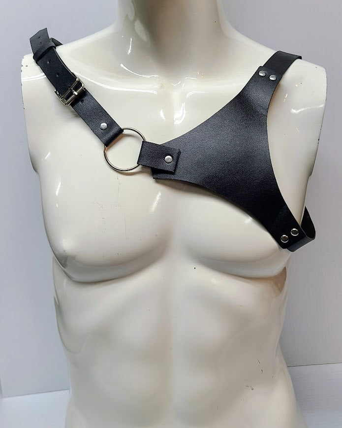 Faux Leather Shoulder Harness