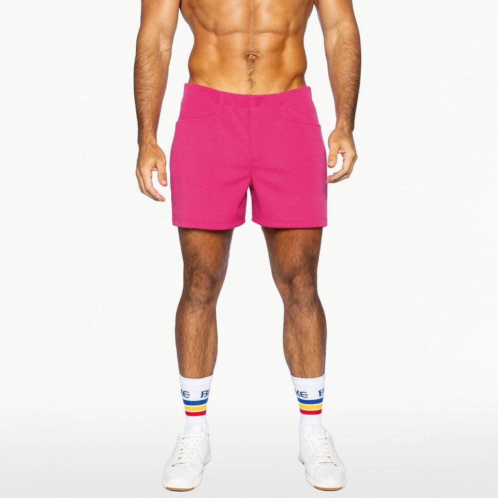 BIKE Athletic - Coaches Short - Hot Pink