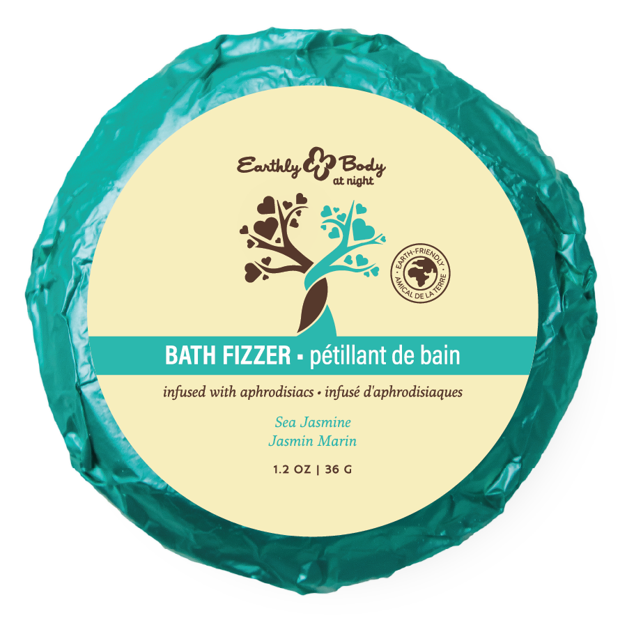 Earthly Body at Night Bath Fizzer Aphrodisiac Collection Set 4pc