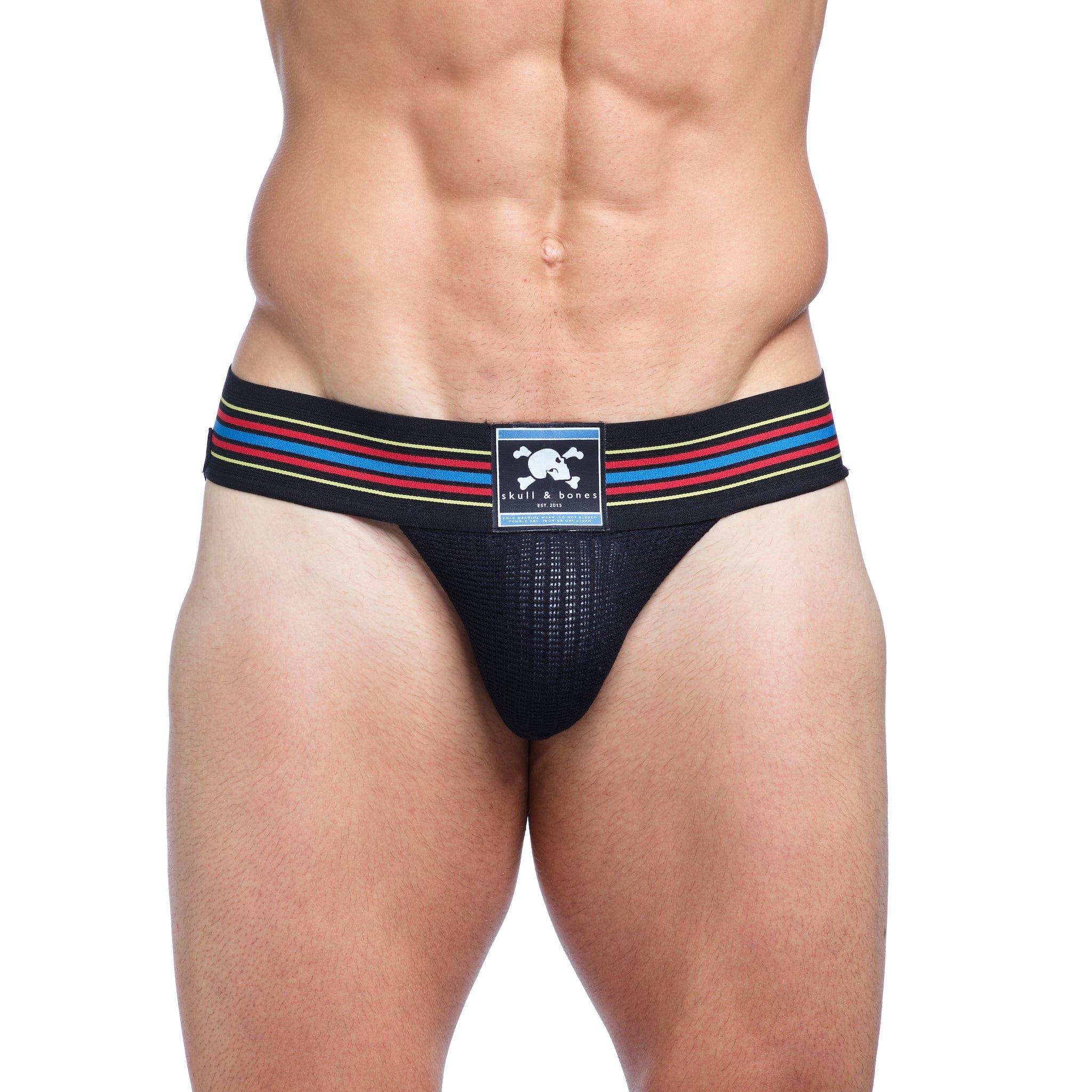 Skull & Bones -Locker Room Jock Black