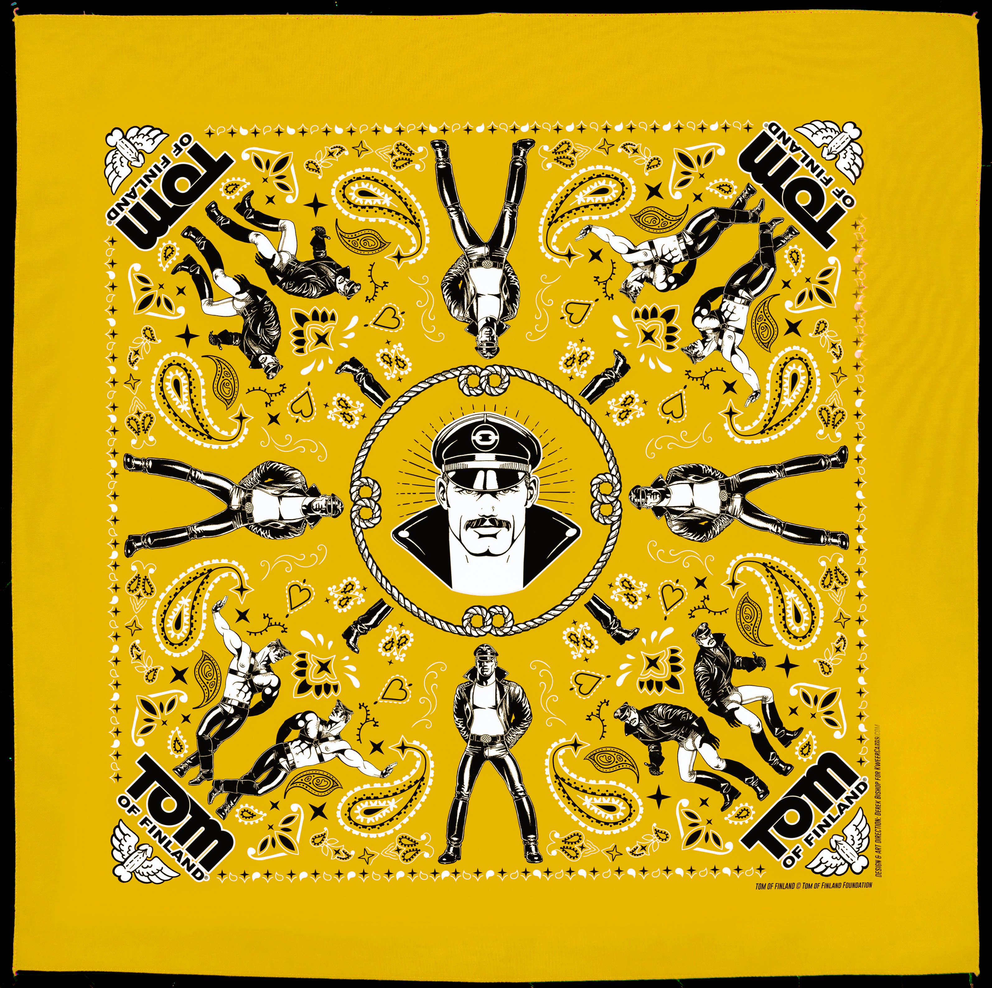 Tom of Finland Bandanas Facemask (Gay Queer LGBT)