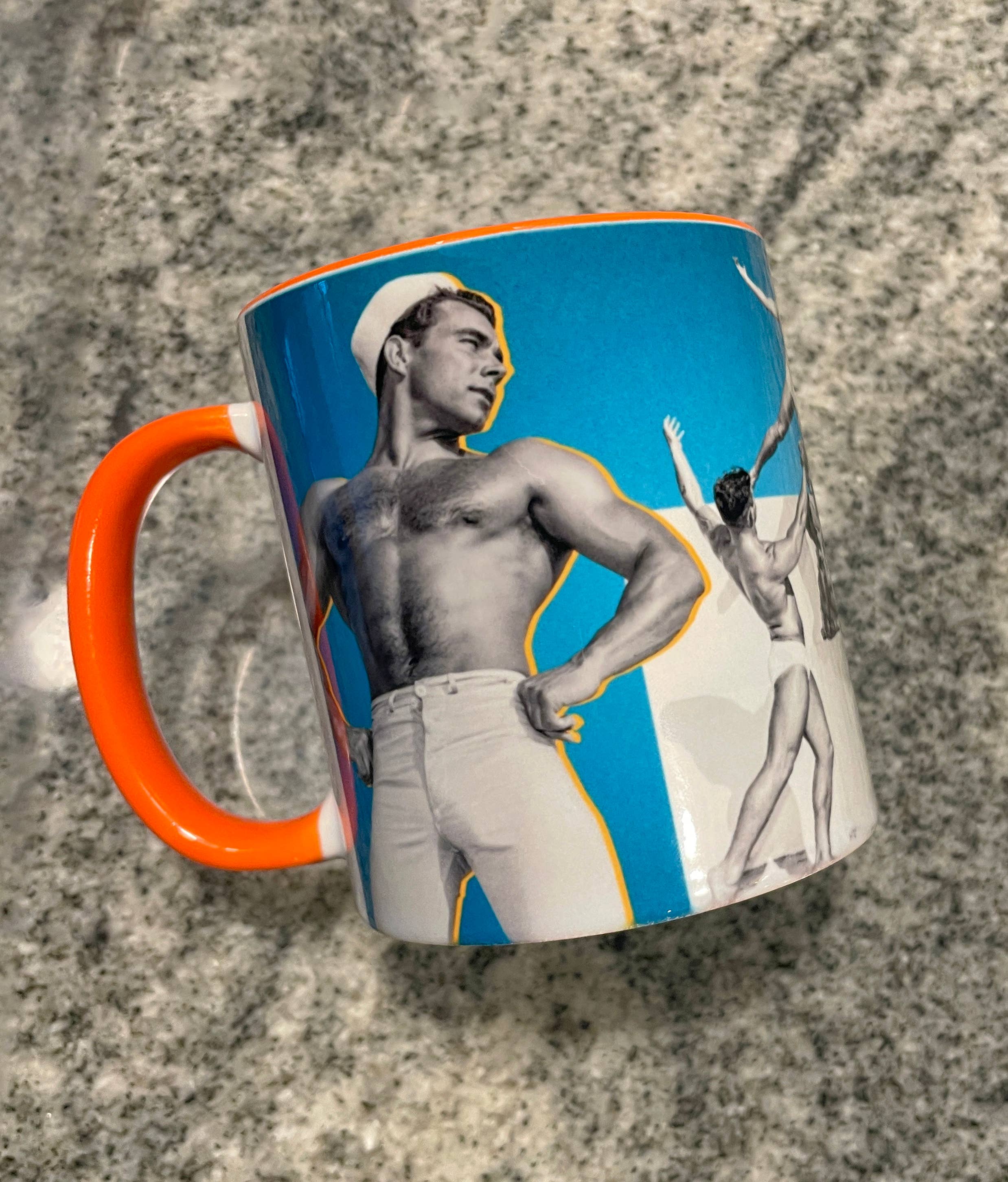 Mizer Muscle Mug (Gay 1950s Physique Pictorial Bodybuilders)