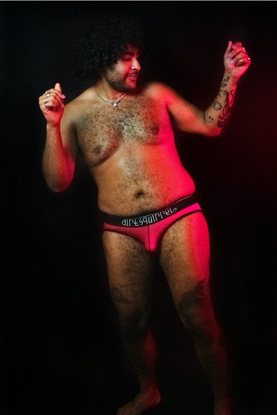 Cherry Red Mesh Jock