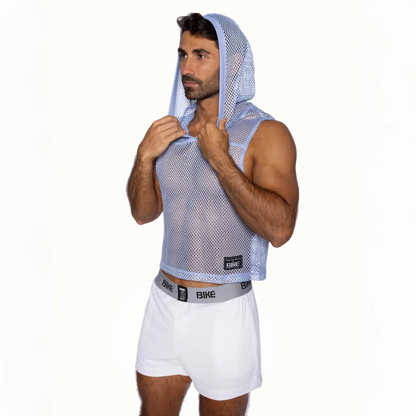 Bike Athletic - Hooded Sleeveless Practice Jersey Blue