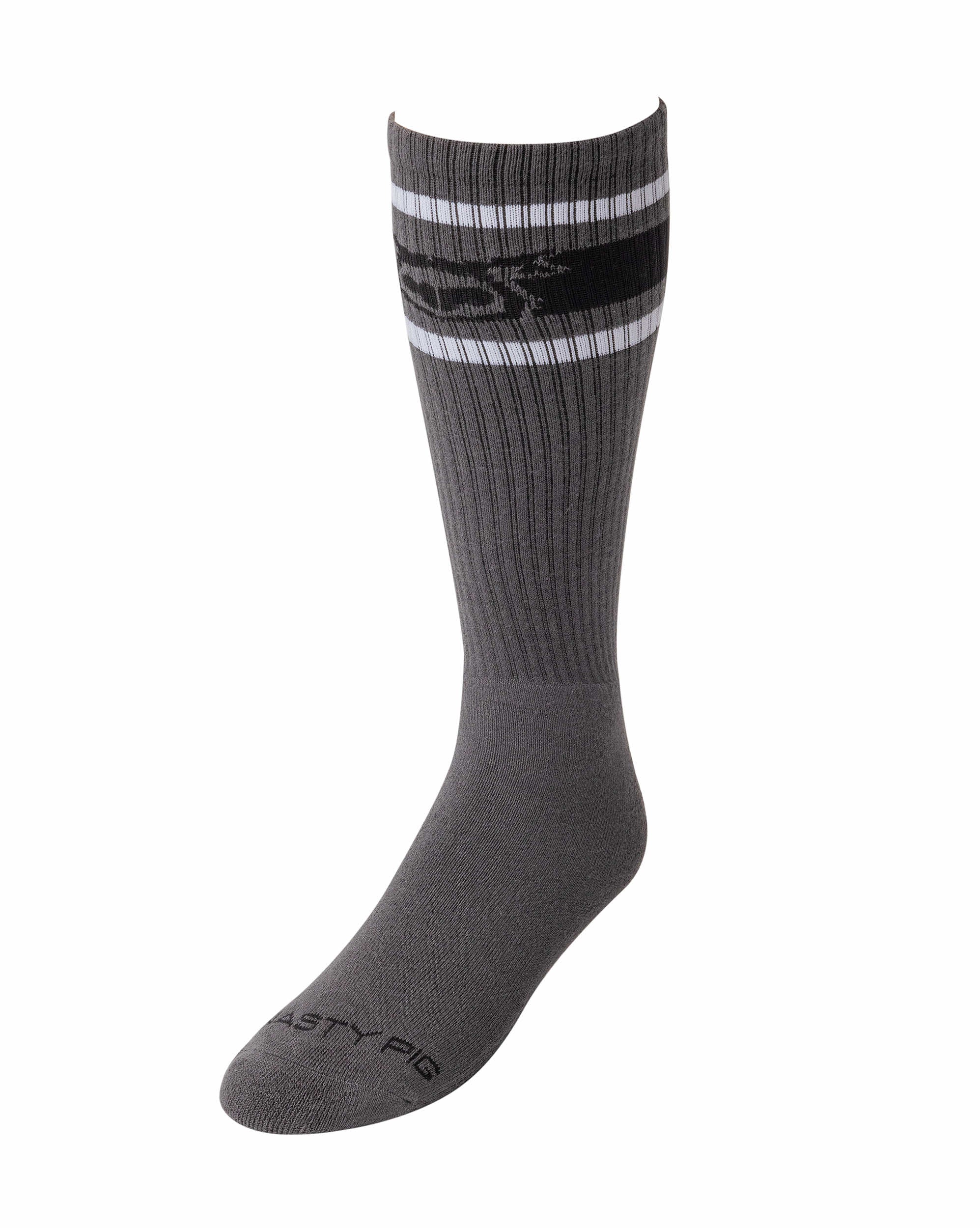 Nasty Pig Hook'd Up Sport Sock 3.0 Grey/Black/White