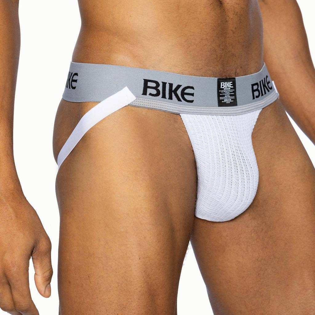 BIKE Athletics - Classic Jockstrap - White