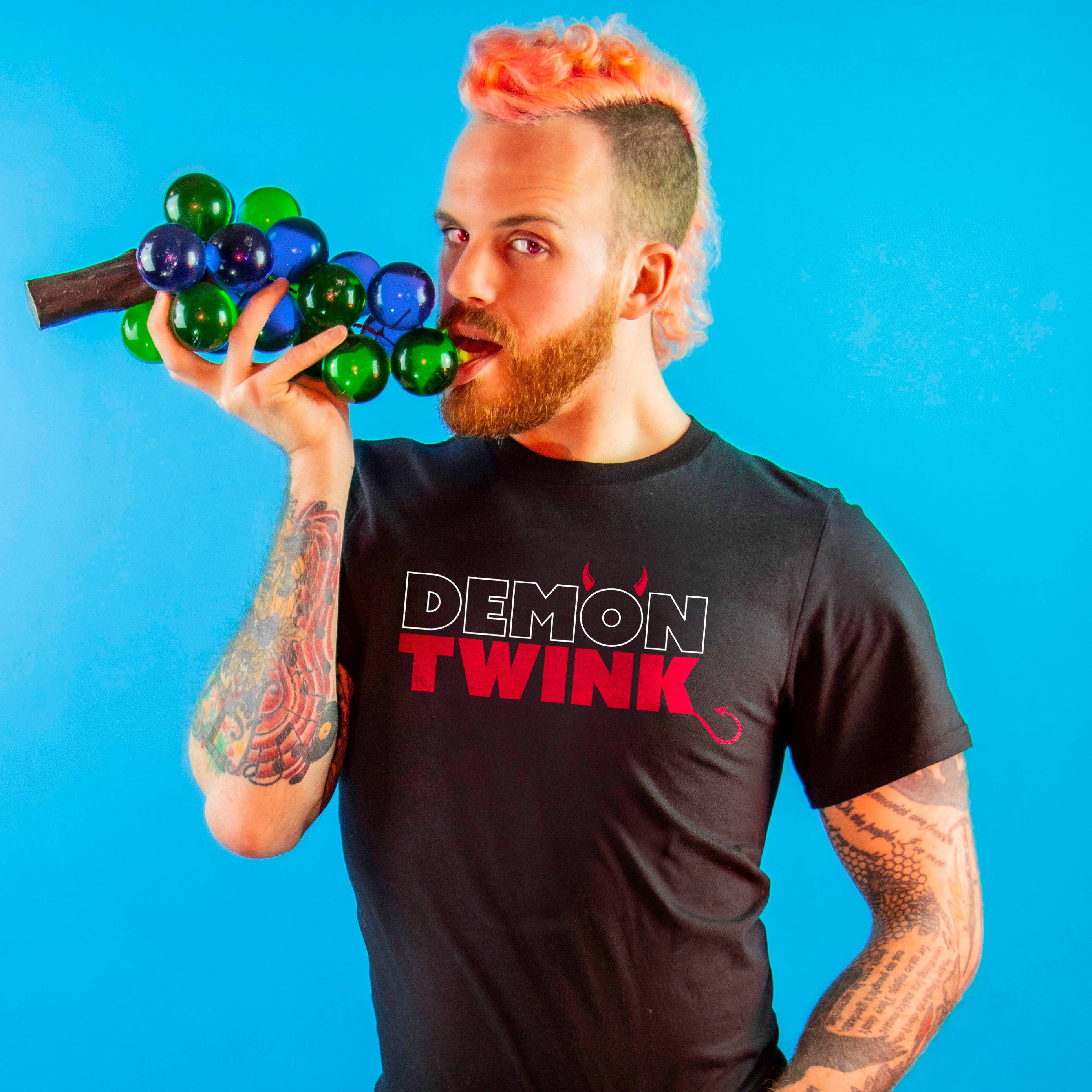 "DEMON TWINK" T-shirt (Gay Queer LGBTQ)
