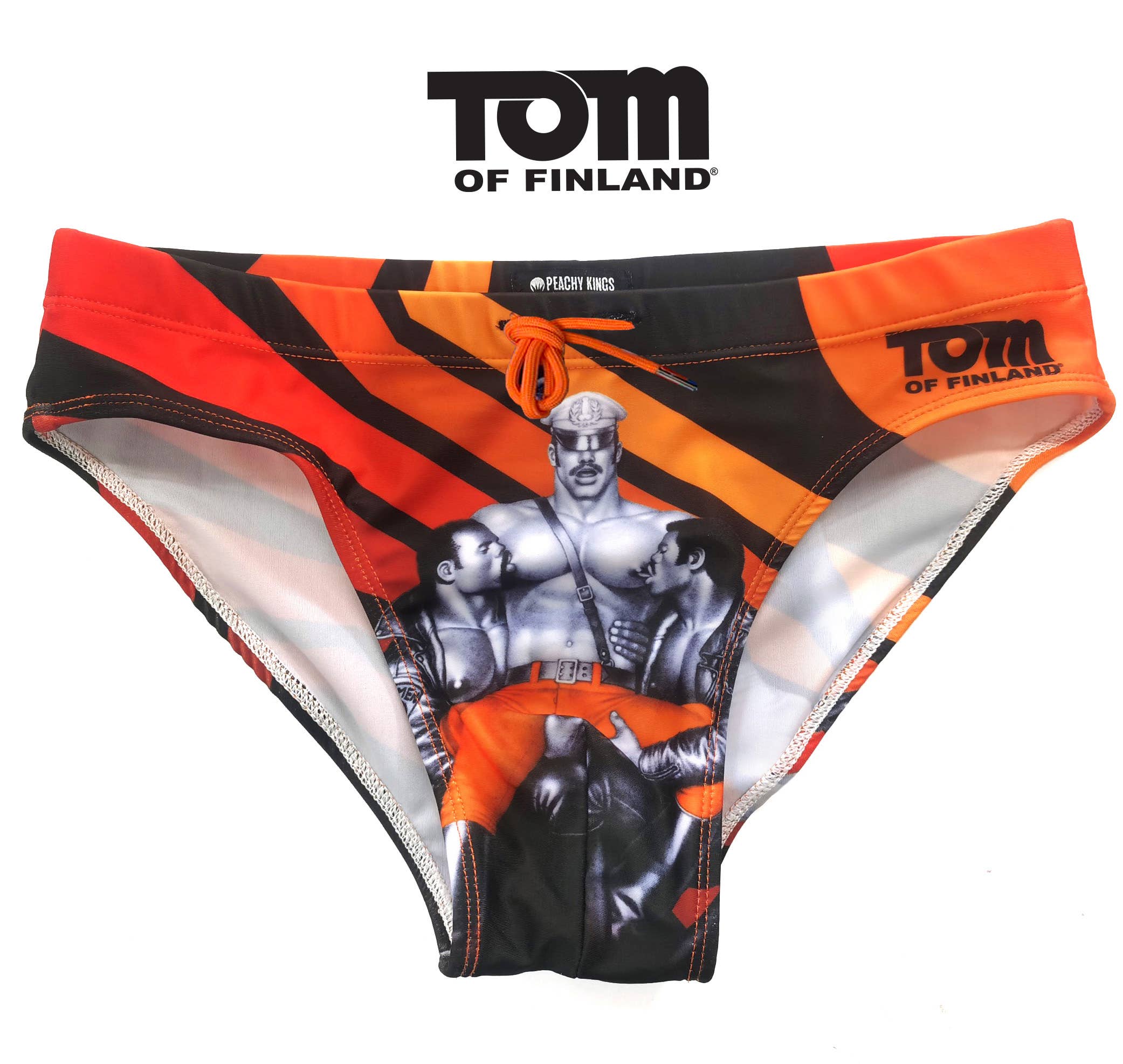 Peachy Kings - Tom of Finland "RETRO" Swim Brief