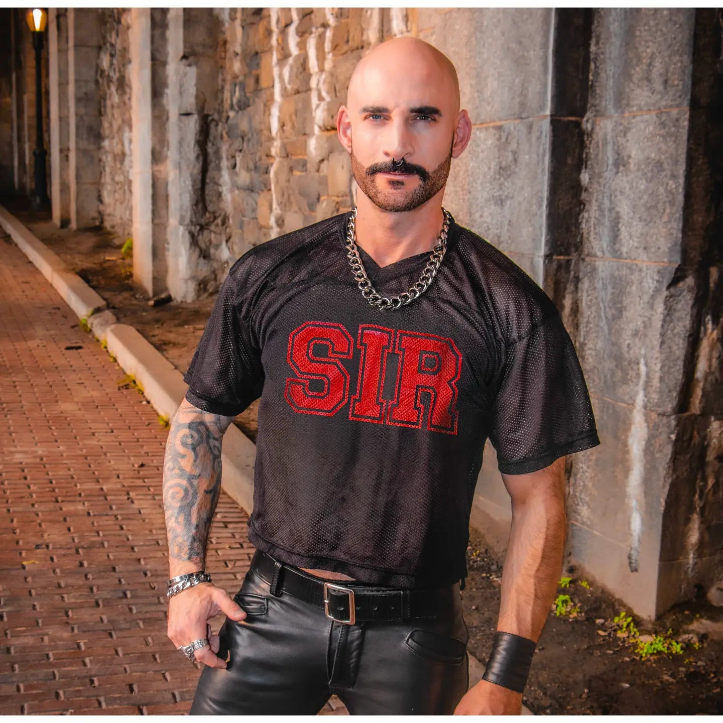 Peachy Kings / Kweer Cards - "Sir" Mesh Football jersey