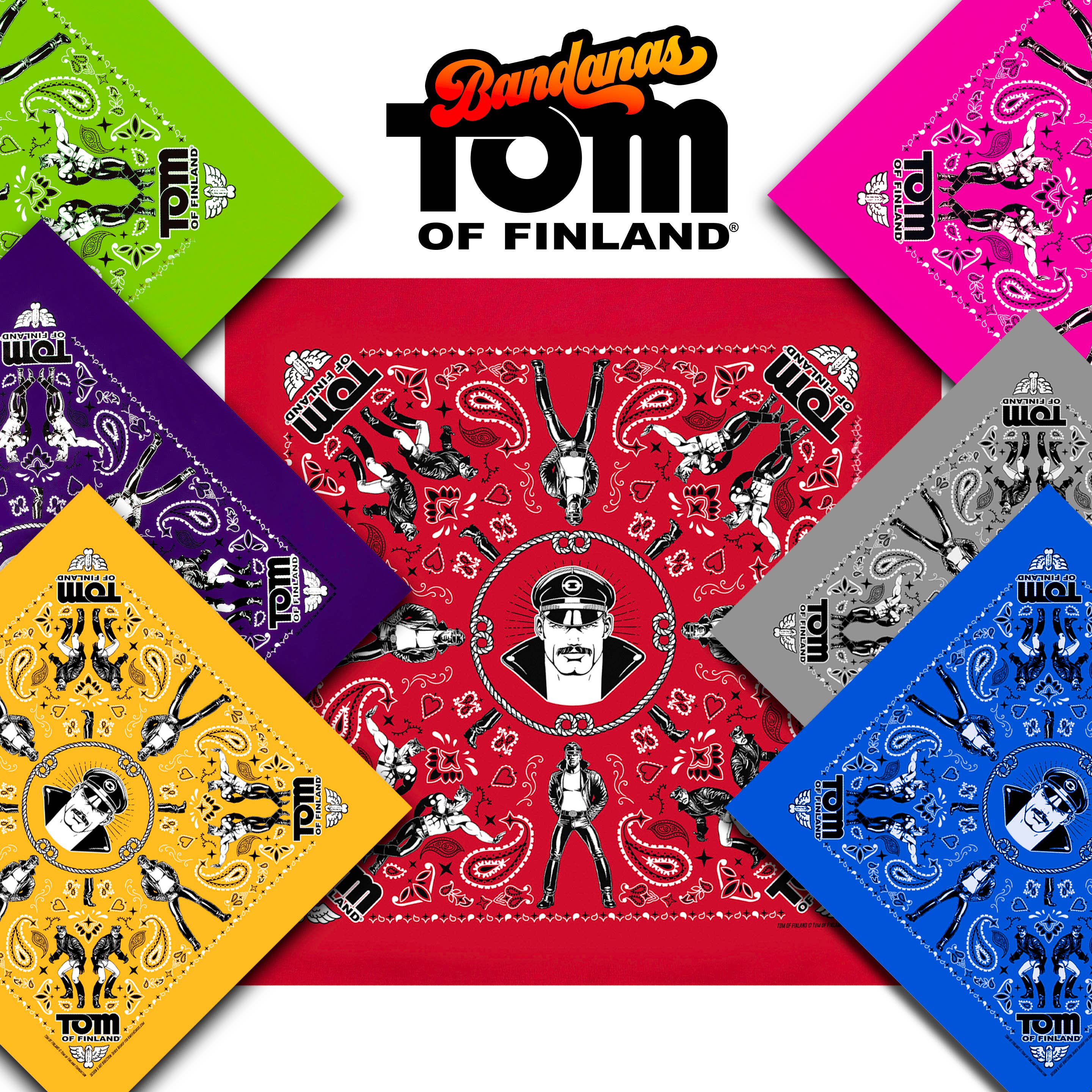 Tom of Finland Bandanas Facemask (Gay Queer LGBT)