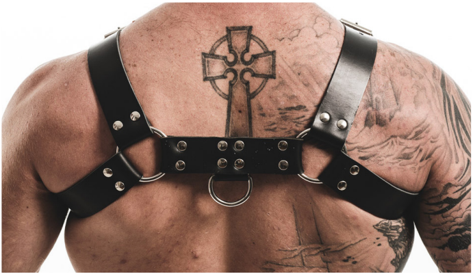 Men's Room - Bulldog Hard Leather Harness