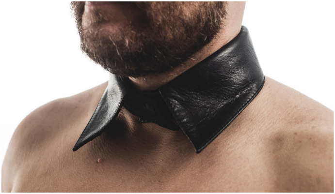 Men's Room - Leather Shirt Collar