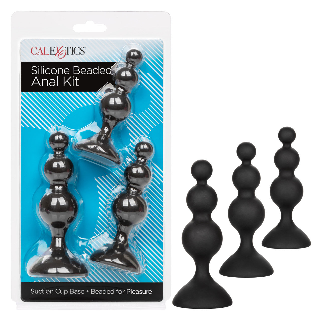 Calexotics Silicone Beaded Anal Kit