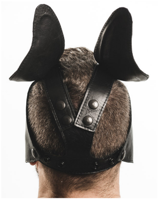 Men's Room - Soft Leather Puppy Hood