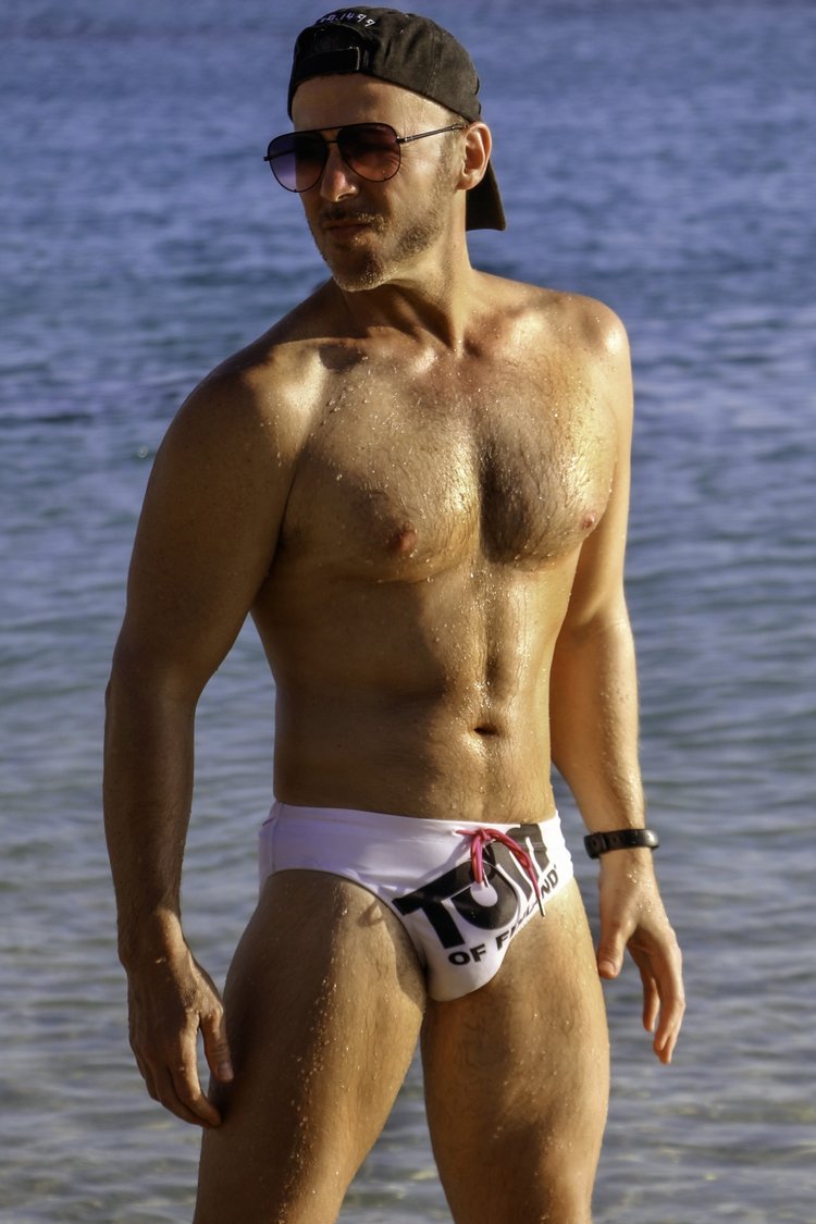 Peachy Kings- Tom of Finland White Swim