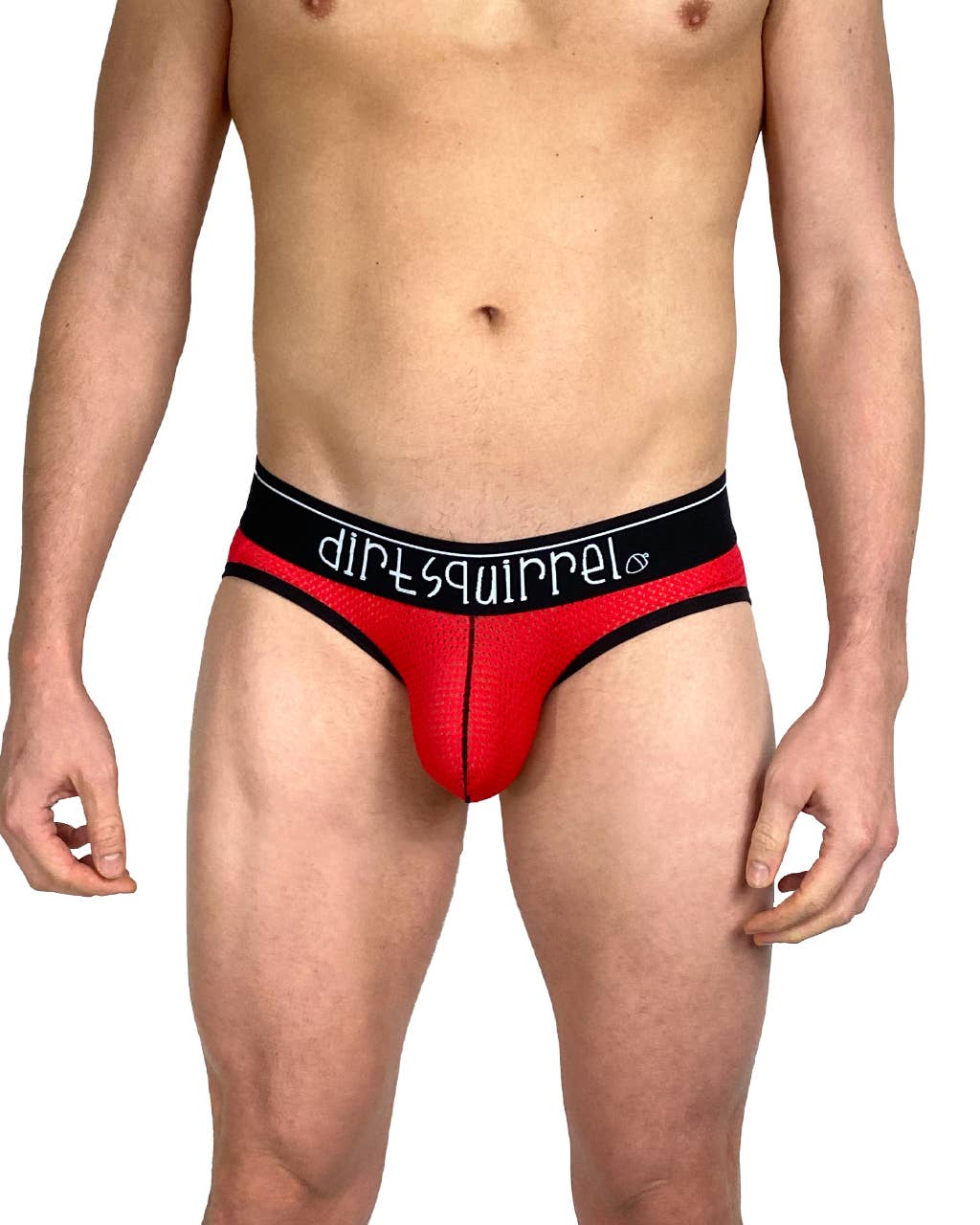 Cherry Red Mesh Jock