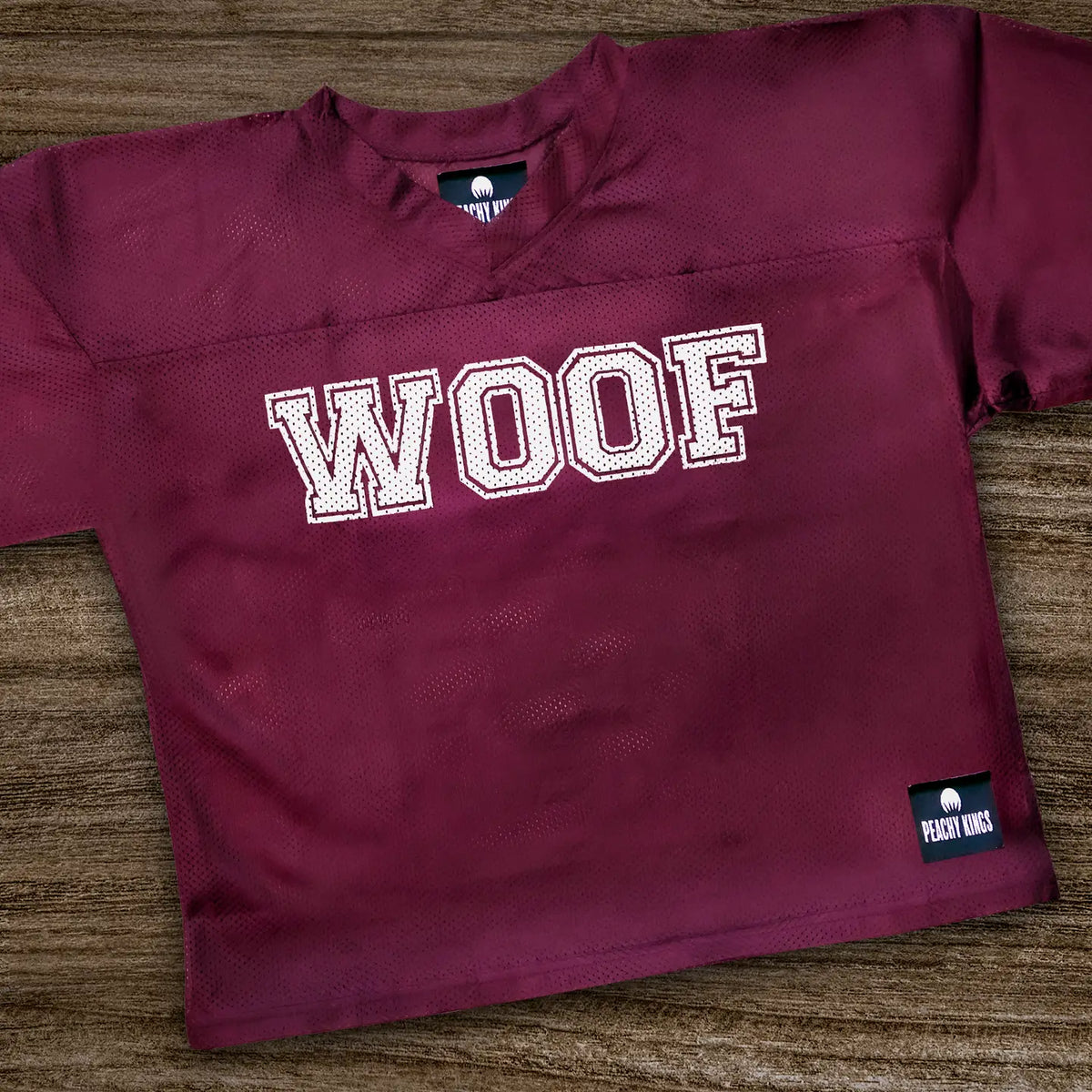 Peachy Kings / Kweer Cards - Woof Mesh Football Jersey