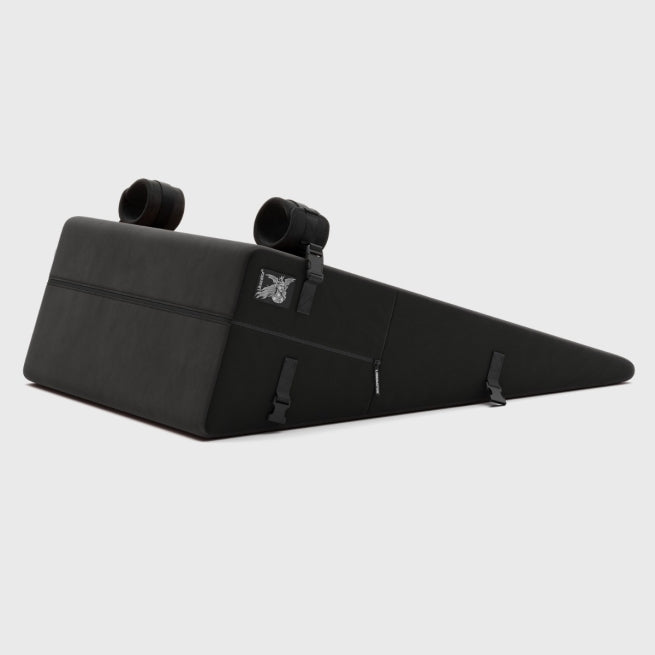 Liberator - Black Label Ramp Sex with Cuffs, Décor Velvet, Black