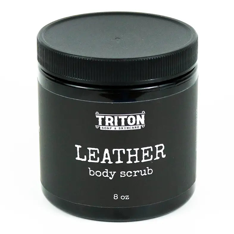 Triton Soap & Skincare - Body Scrub - Leather