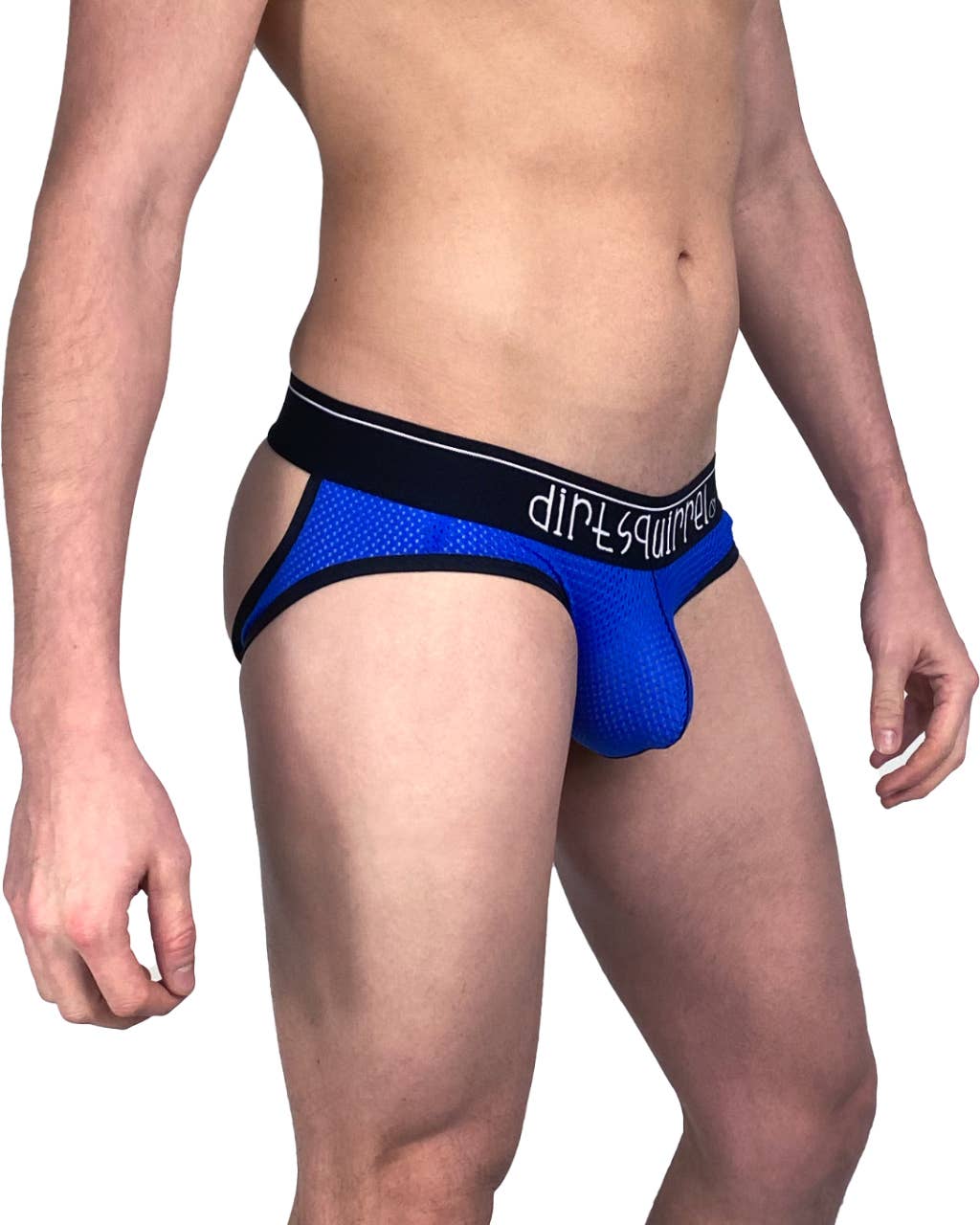 Dirt Squirl - Royal Blue Mesh Jock