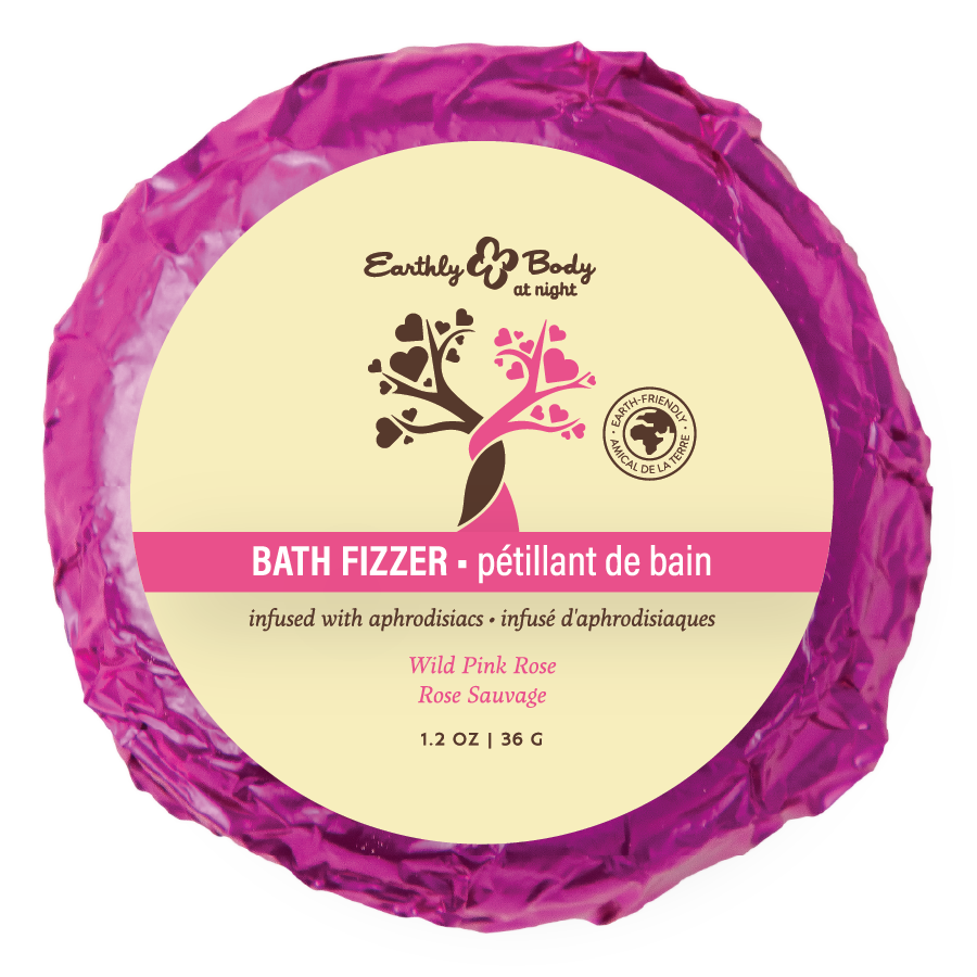 Earthly Body at Night Bath Fizzer Aphrodisiac Collection Set 4pc