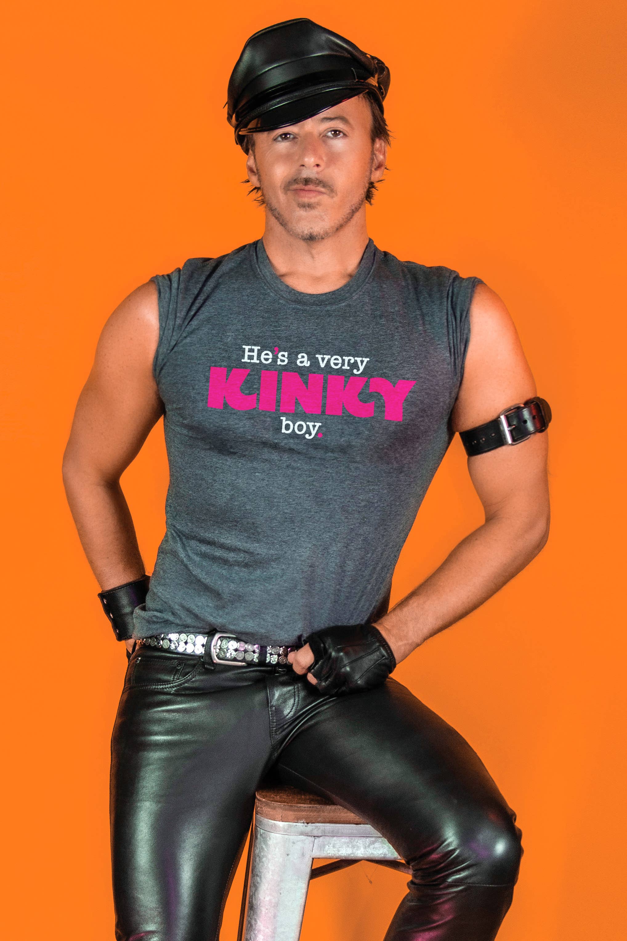 "KINKY BOY" T-shirt (Gay Queer LGBTQ)