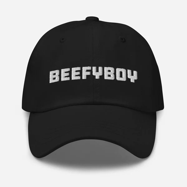 Beefy Boy - Holiday Dad Hat- Black