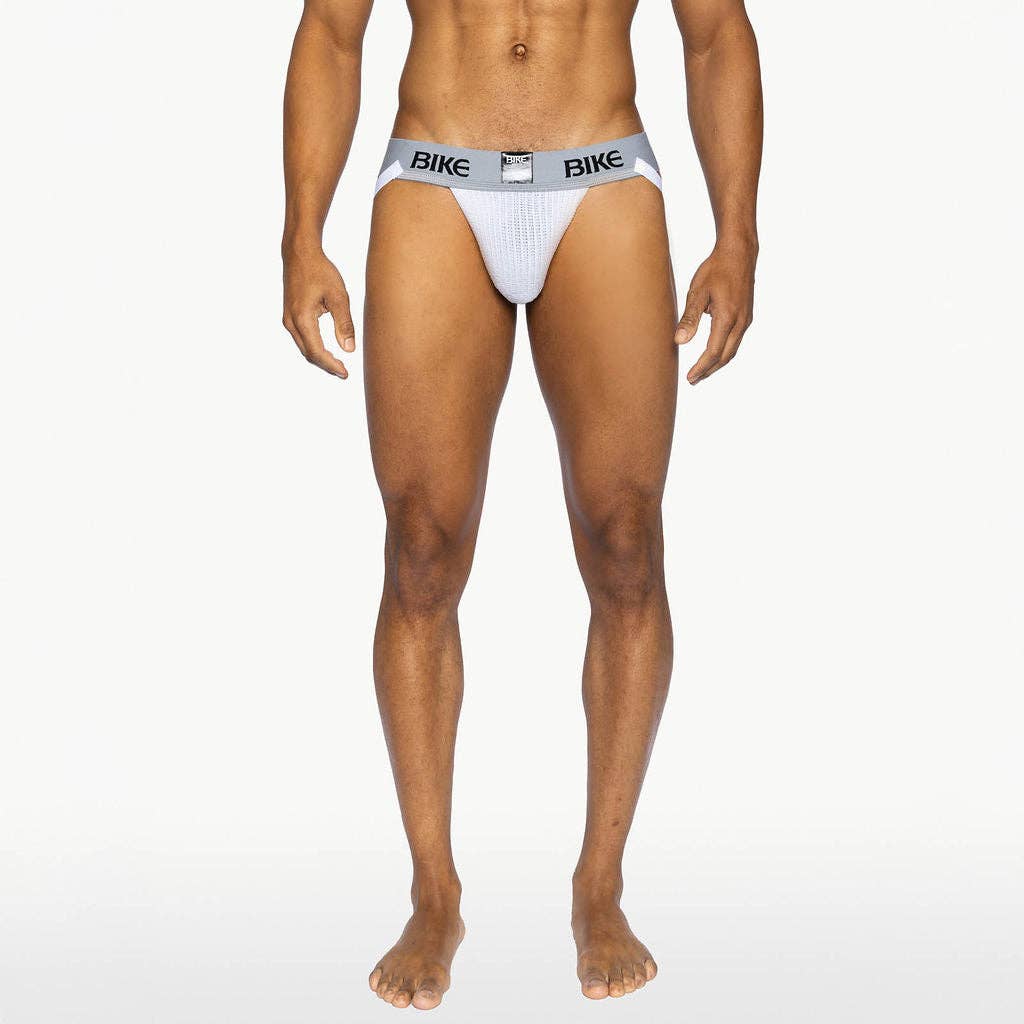 BIKE Athletics - Classic Jockstrap - White