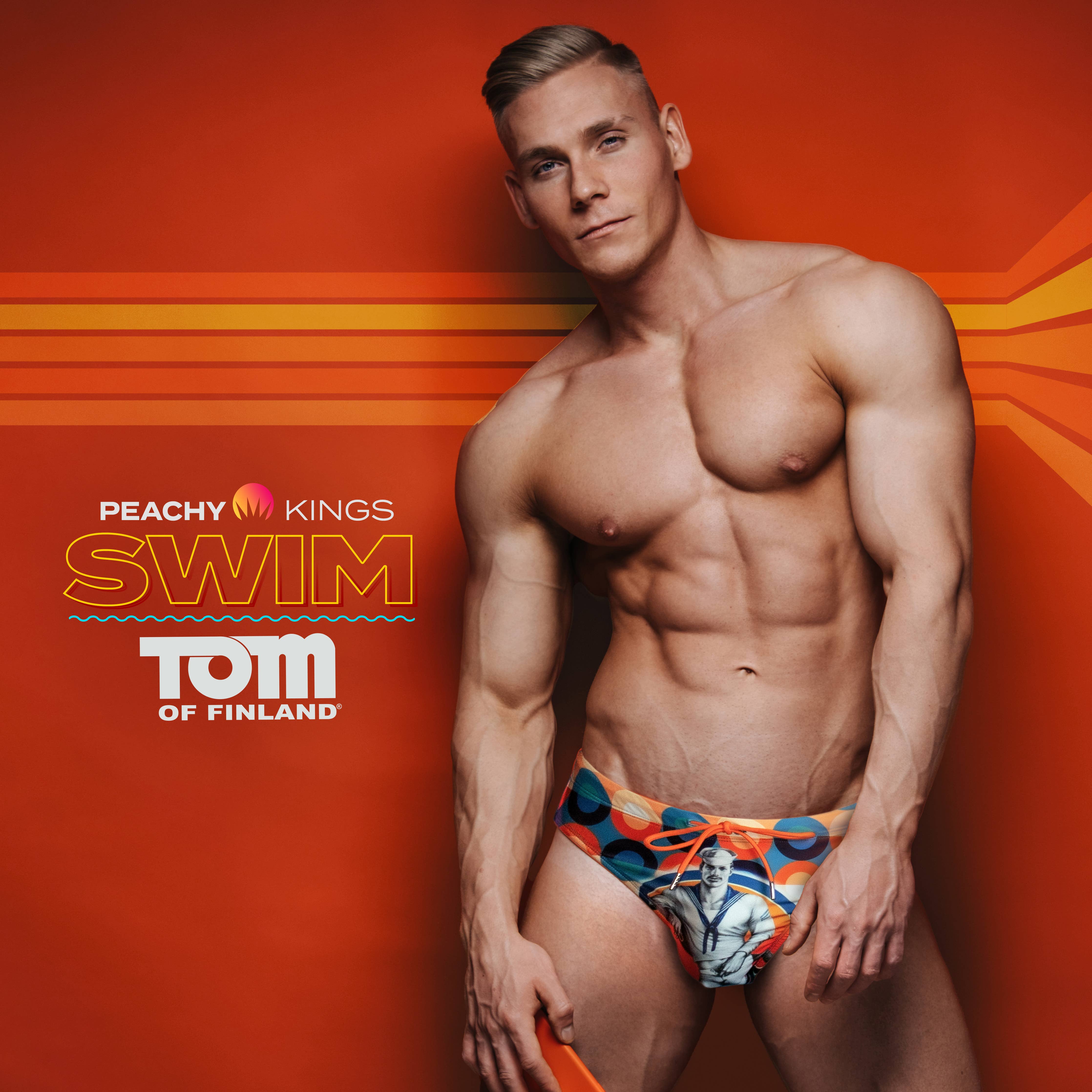 Peachy Kings - Tom of Finland "SEAMAN" Swim Brief