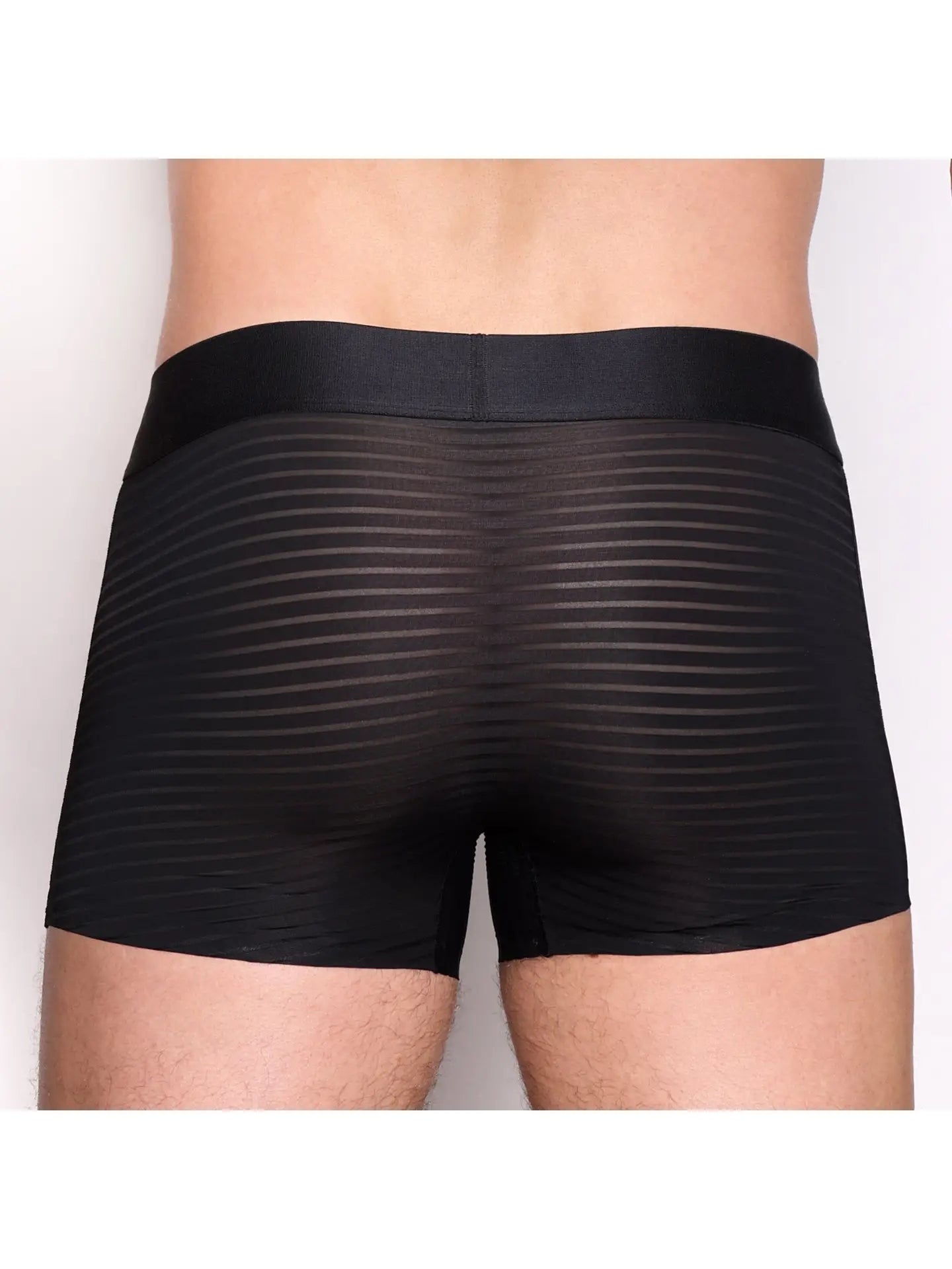 Skull & Bones - Just the Bones Sheer Black Stripe Trunk