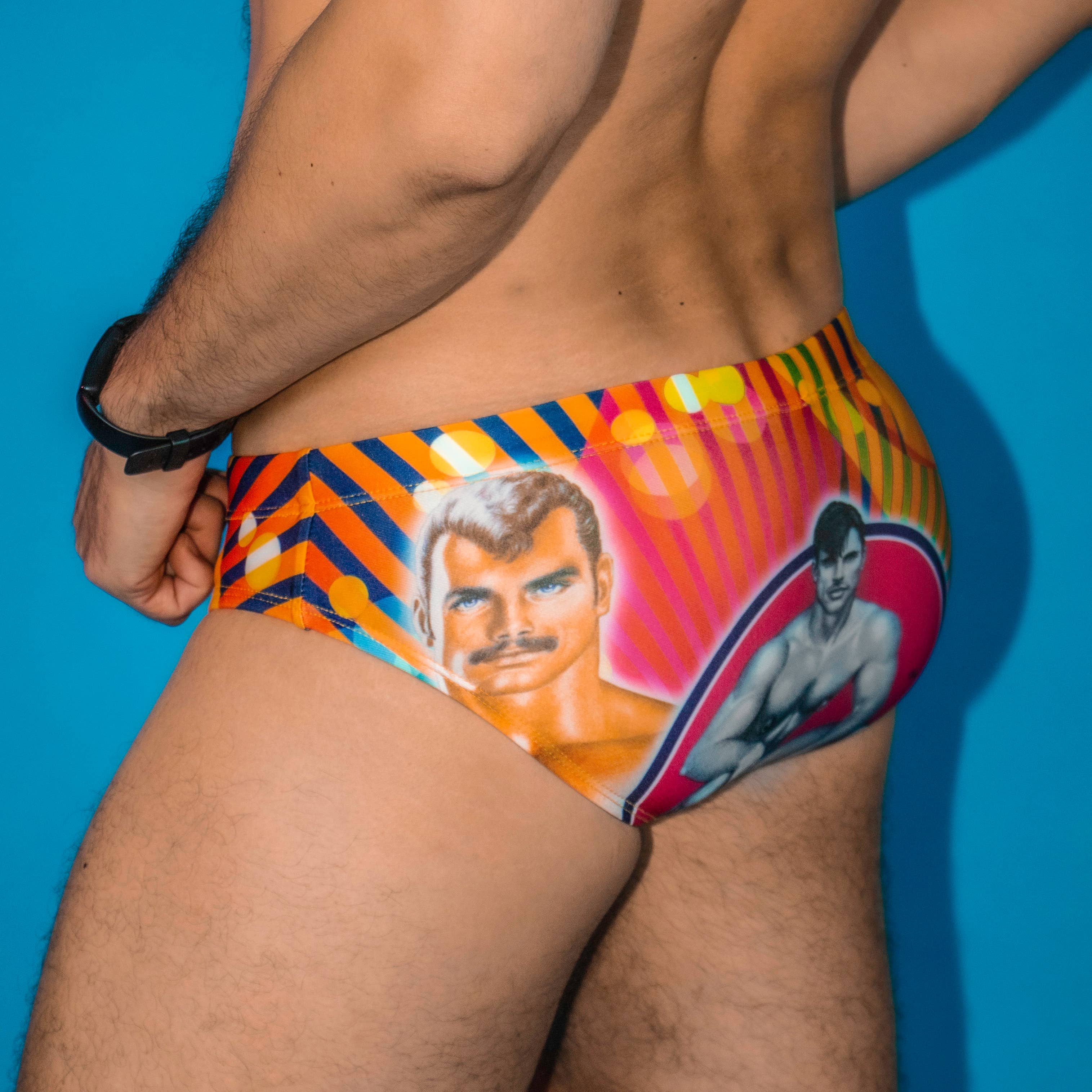 Peachy Kings - Tom of Finland "PRIDE" Swim Brief