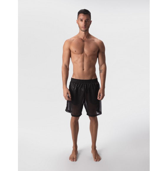 Barcode Berlin (MR) - Mesh Short Amazu Black