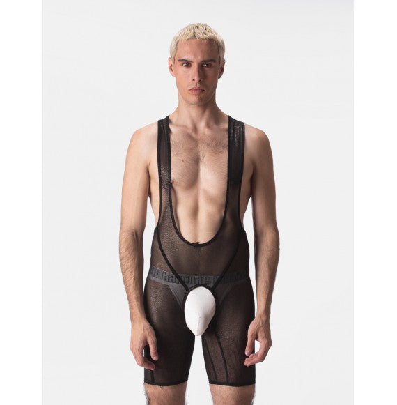 Barcode Berlin - Mesh Singlet Ermies Black