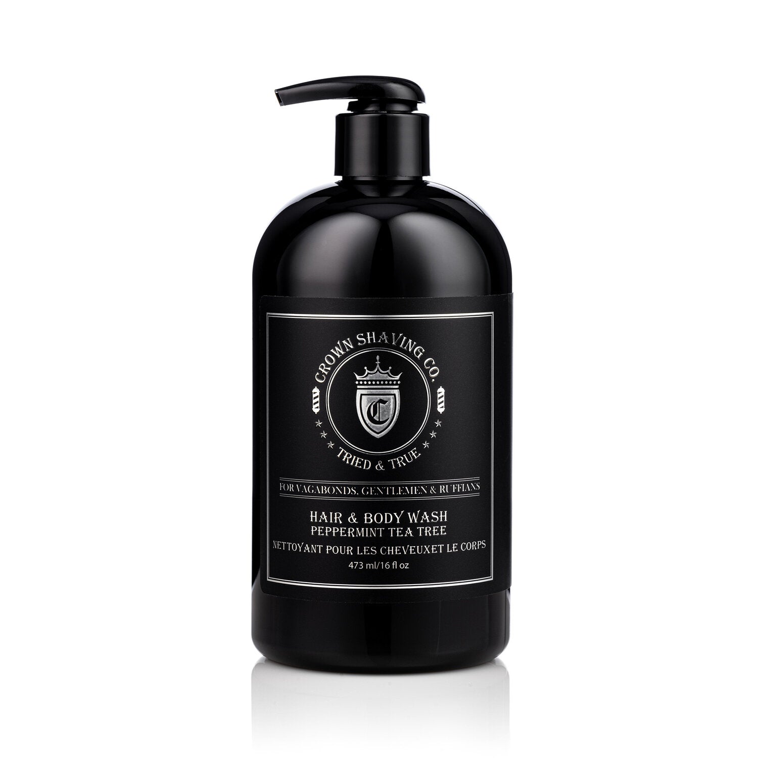 Crown Shaving Co - Peppermint Tea Tree Hair & Body Wash