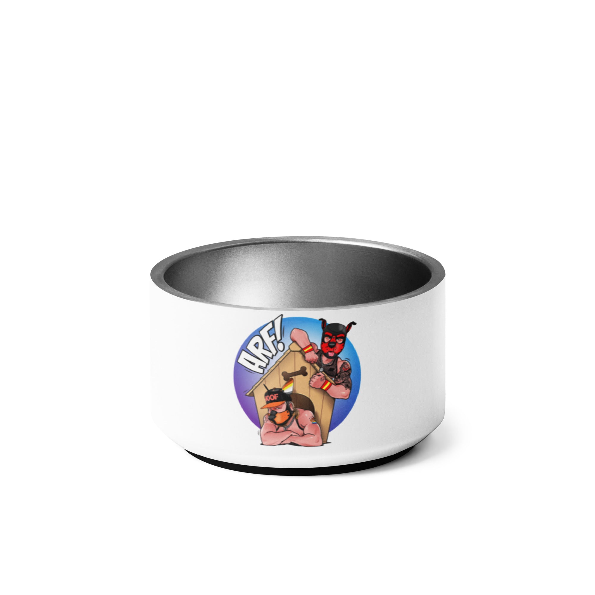 Men's Room X Slay Tees - ARF! Pet bowl