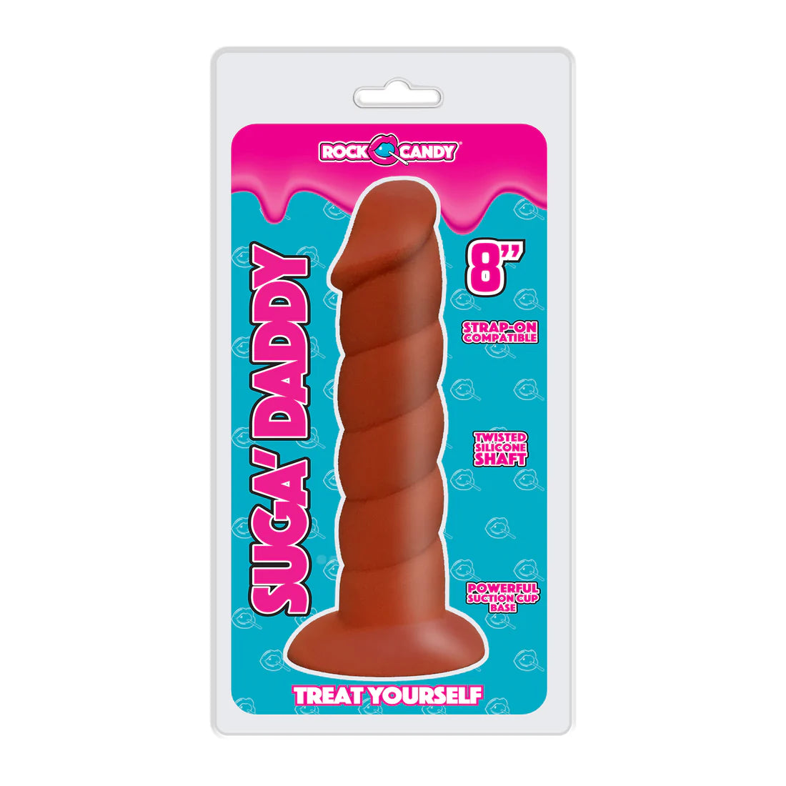 Rock Candy - Suga' Daddy 8" Silicone Dildo