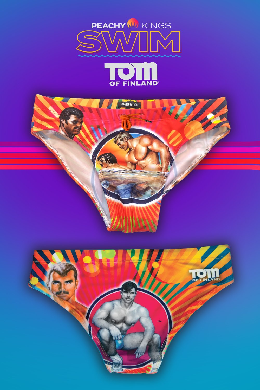 Peachy Kings - Tom of Finland Pride Swim Brief
