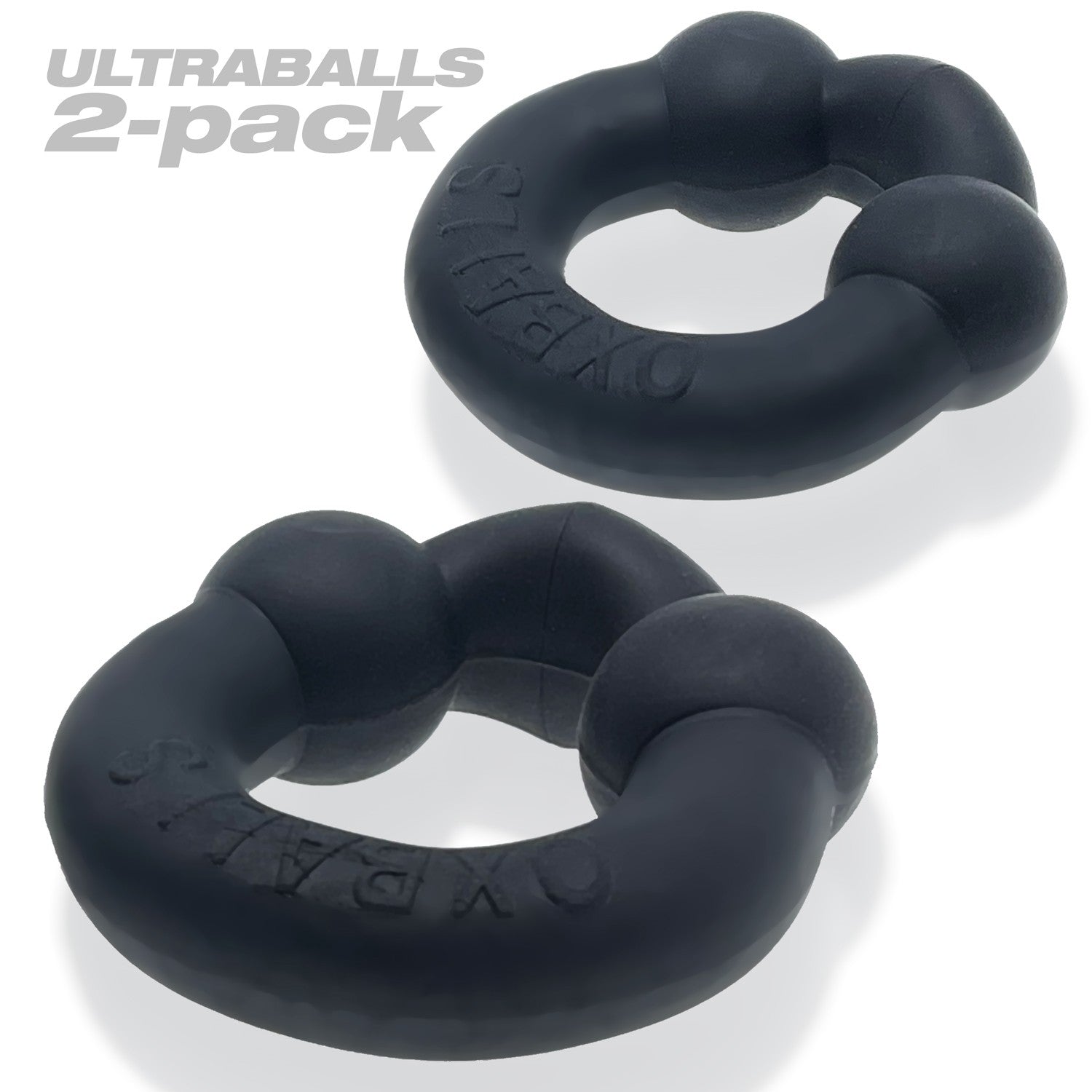 Oxballs - ULTRABALLS, 2-pack cockring - PLUS+SILICONE special edition - NIGHT