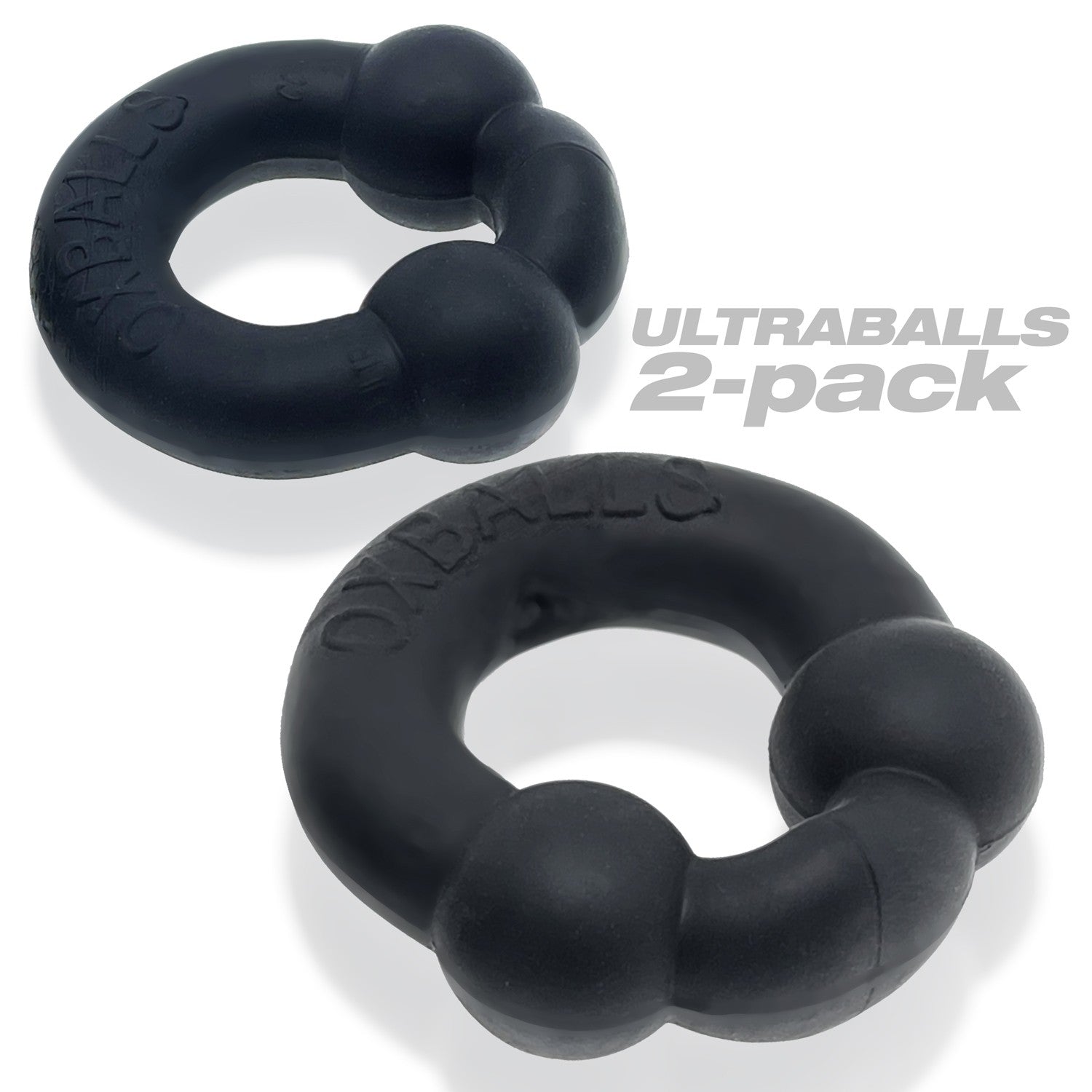 Oxballs - ULTRABALLS, 2-pack cockring - PLUS+SILICONE special edition - NIGHT