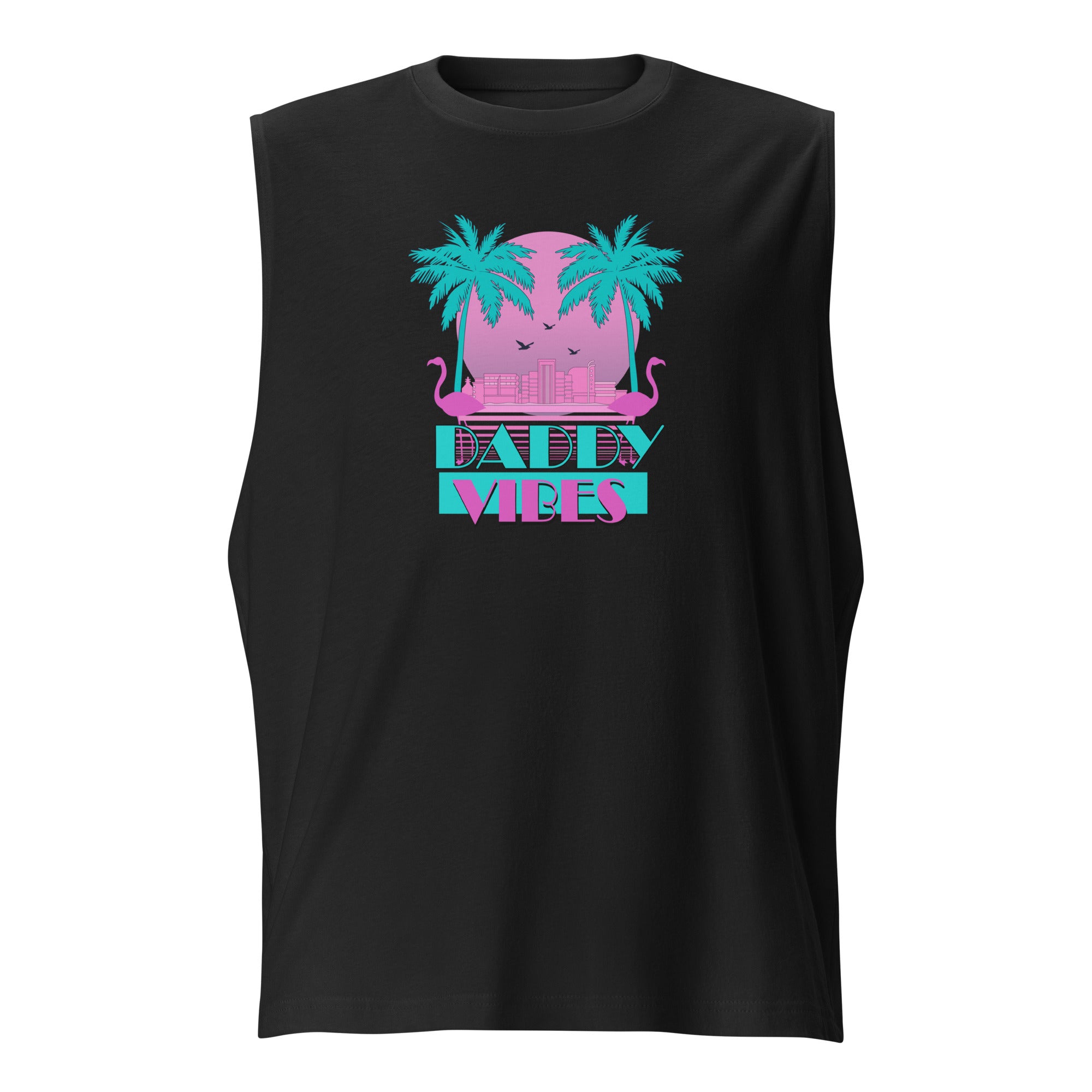 SLAY TEES CANADA - DADDY VIBES MUSCLE TANK