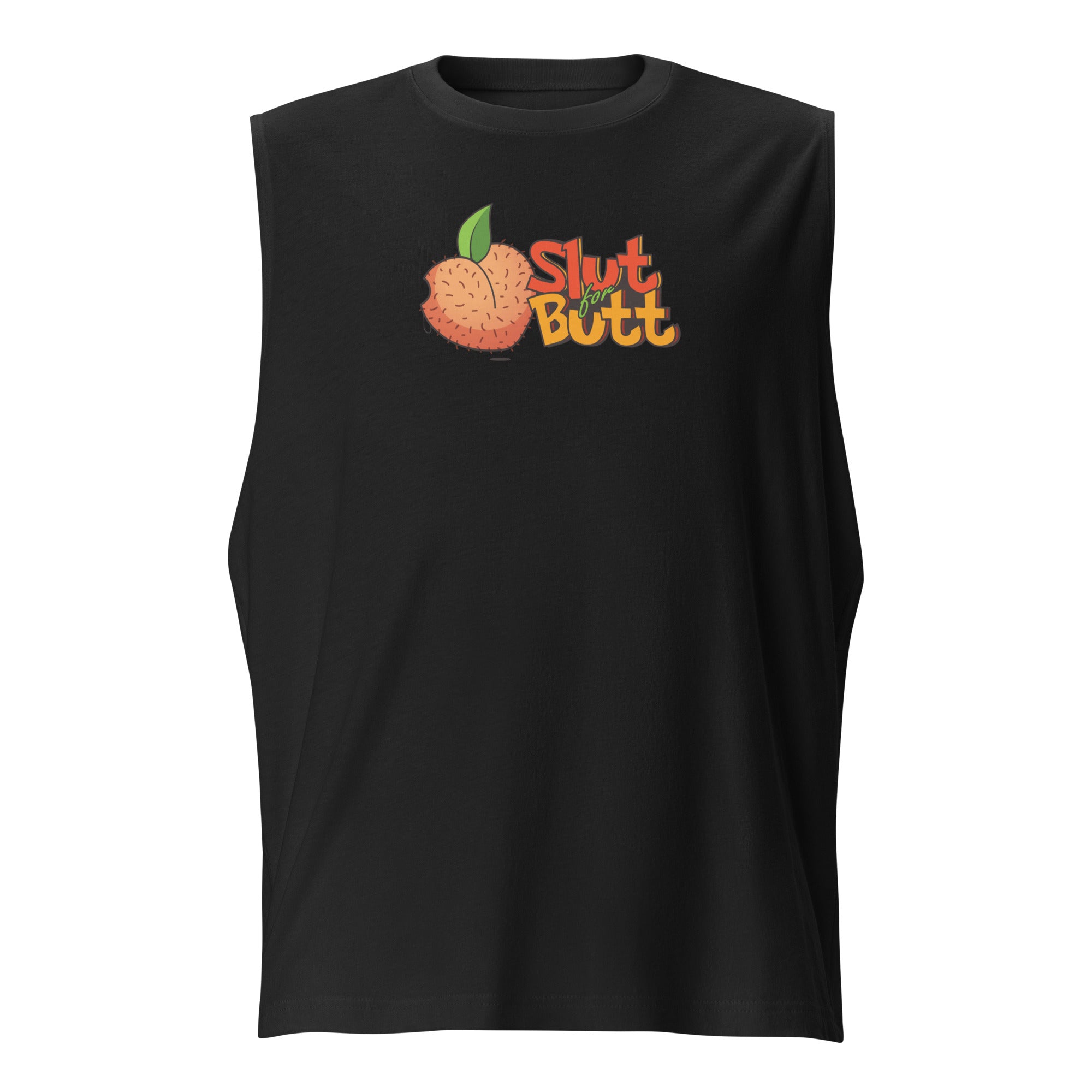 SLAY TEES X MEN'S ROOM - SLUT FOR BUTT MUSCLE TANK