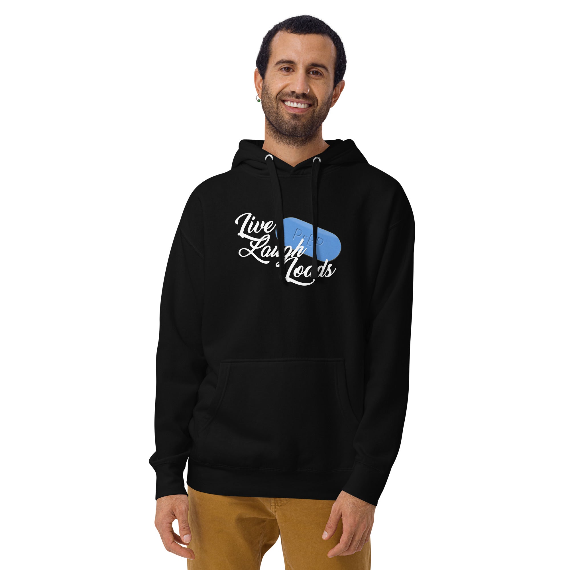 Men's Room - Live Laugh Loads Hoodie