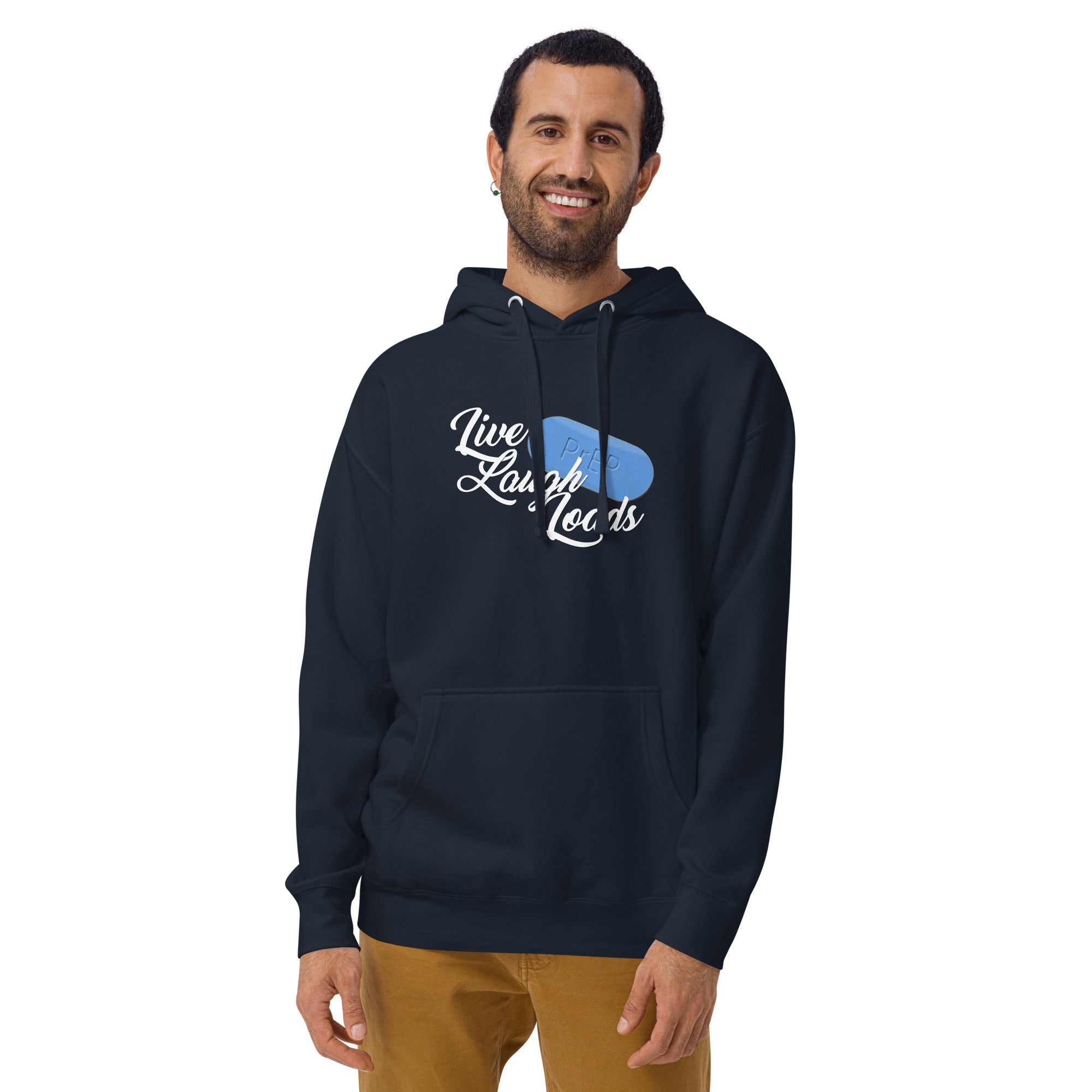 Men's Room - Live Laugh Loads Hoodie
