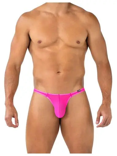 Cut4Men - Mesh Hot Pink Brazilian Thong