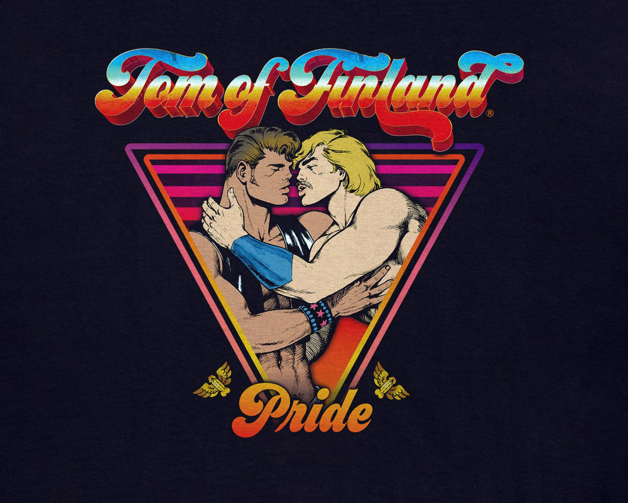 Tom of Finland "He-Man" PRIDE T-shirt  (gay, queer, Tee)