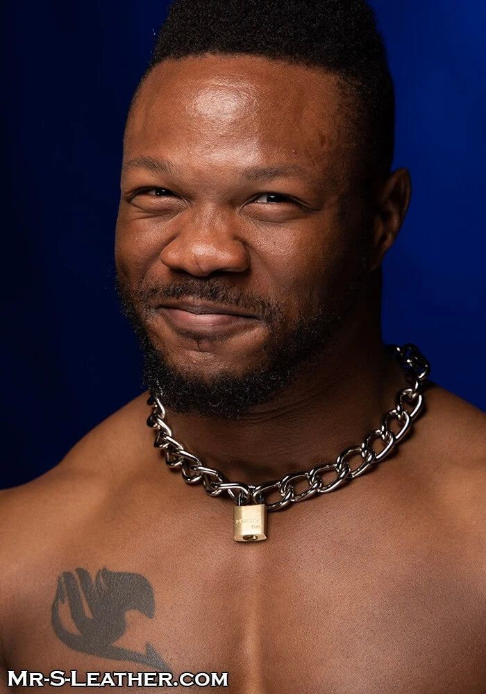 Mr S Leather - Heavy Chain and Lock